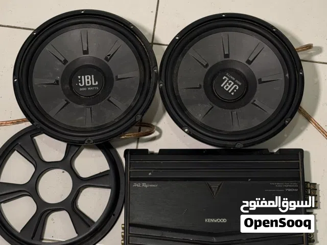 أمبليفاير كينوود مع سماعات سوب ووفرات JBL (حبتين)