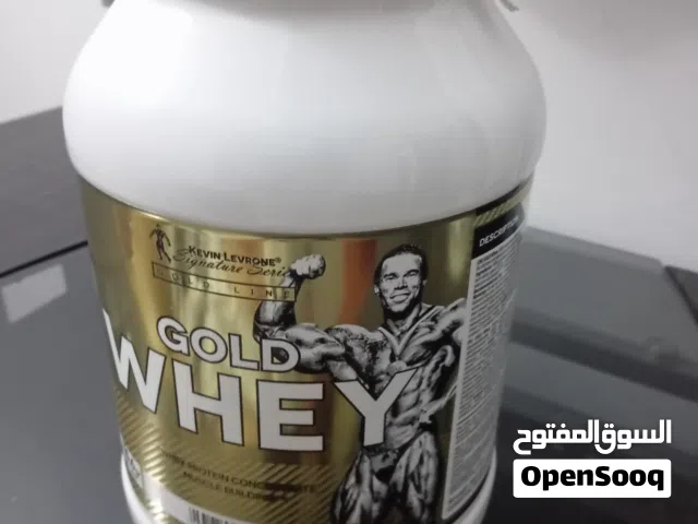 واي بروتين GOLD اصلي مستعمل منه تقريبا 500جرام يعني مزال فيه تقريبا مش متاكد بزبط حوالي 1.5كيلو جرام