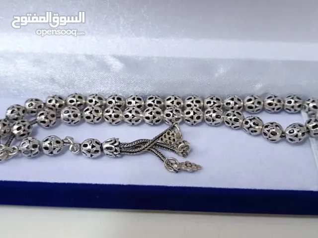 سبحة فضة ملكية / تحفة فنية تليق بيدك