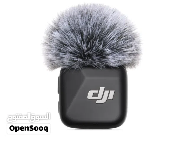 DJI Mic Mini ميكروفون لاسلكي مع خاصية إلغاء الضوضاء النشط وعلبة شحن