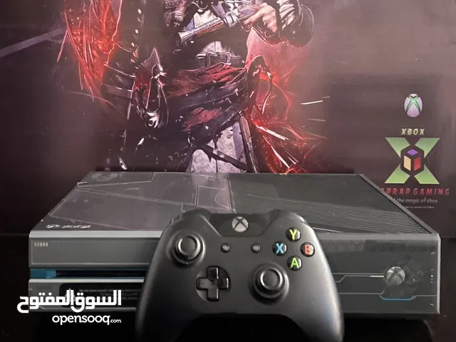 Xbox one 1000 giga Halo edition بحالة الوكاله