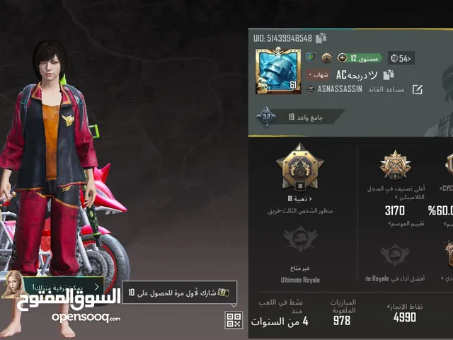 Pubg Accounts and Characters for Sale in Mecca