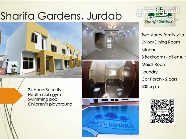 SEMI FURNISHED 3 BEDROOM TWO STORY FAMILY VILLA FOR RENT IN JURDAB