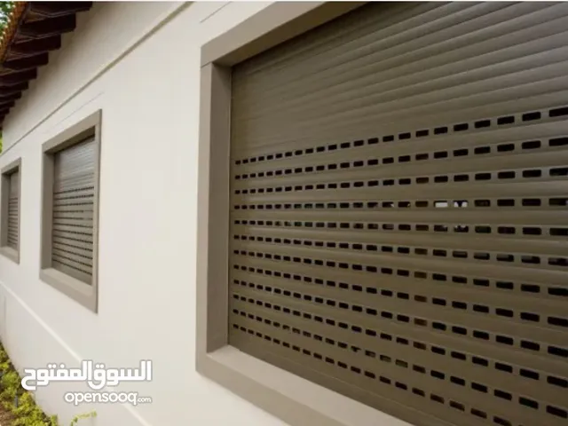 اعمال صيانه الالمنيوم - شبابيك -مناخل-وابواب اكورديون -سحاب -ستائر معدنيه ومقاطع خاصه ومسلتزماتها