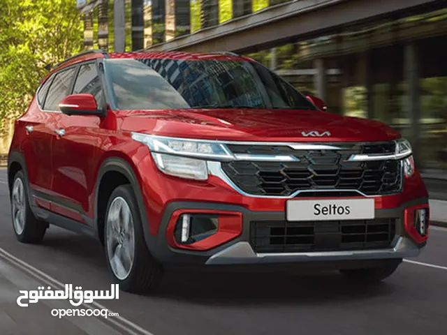 كيا سيلتوس 2026 خصم خاص اسود أوتوماتيك، سيارة SUV بنزين، تأجير شهري