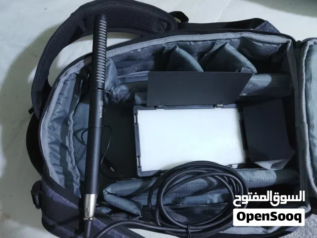 حقيبة كامرة جديدة مع مايك ولايت