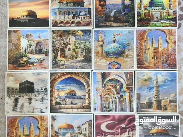 لوحات خشب رسم حط عرربي