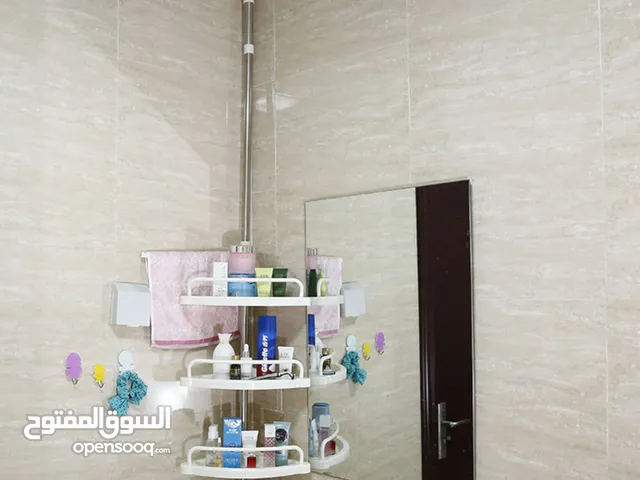 رف زاوية حمام 4 طوابق قابل للتمدد