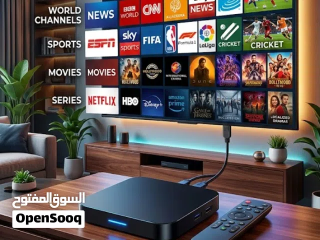 Android box Reciever/Live channels without Dish/Smart TV BOX/New released movies and series