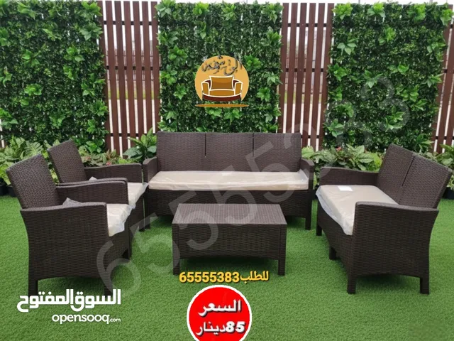 جلسات خارجيه للحدائق بلاستيك مقوى عالي الجوده صناعه اردني ماركة توب