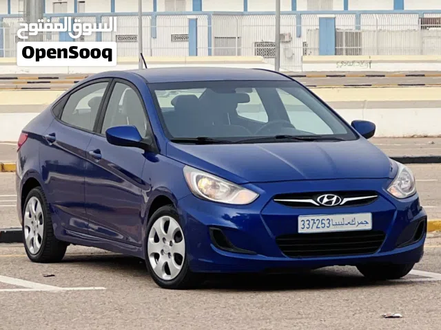 هيونداي اكسنت 2012 .درجه اولي .جمرك كيف واصلة .ولاعيب