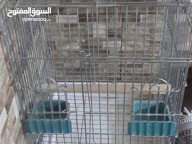 قفص معاكيف ضخم سلك عريض ايطالي متين بحالة الوكالة