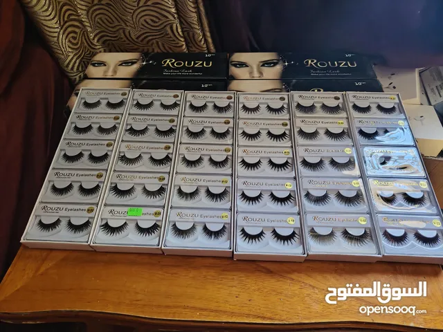 لصبايا التجميل ومحلات الستاتي  متوفر شروه رموش طبيعيه نوعيه ممتازه