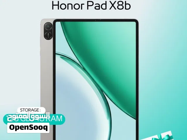 TAB HONOR X8B ( 128GB ) / RAM 8 NEW /// تاب هونور اكس 8 بي ذاكرة 128 الرام 8 الجديد