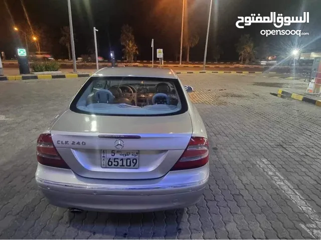 للبيع مرسيدس CLK 240 موديل 2003 بحالة جيدة جدا السعر 500 دينار  للتواصل