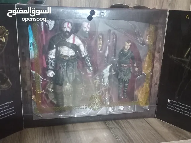 official God of war action figure bundle from neca licensed by playstation