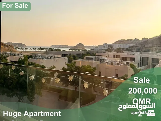 Huge Sea View Apartment for Sale in Muscat Bay REF 271GB