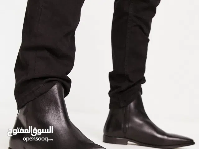 بوت رجالي جلد فاخر للبيع