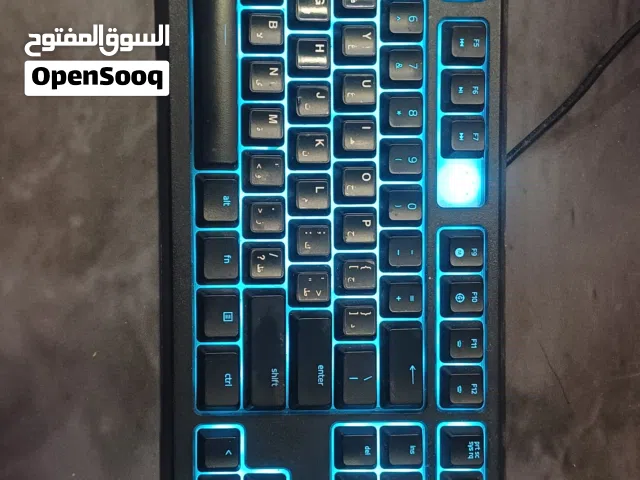 كيبورد ريزر مستعمل مع العربي