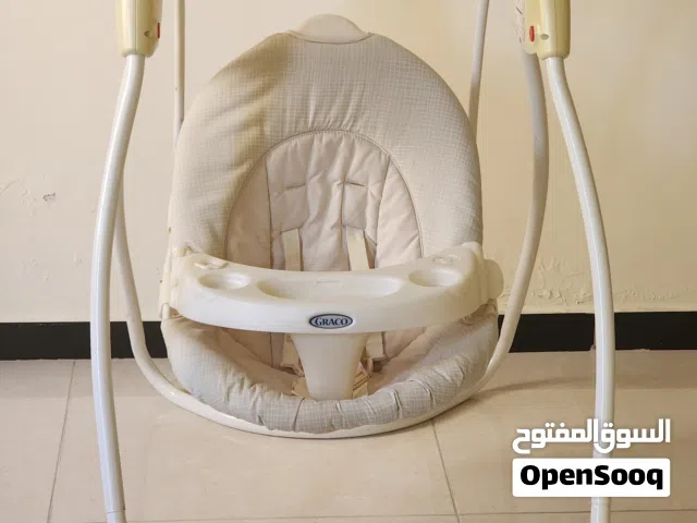 مرجيحة هزاز طفل يدوي امريكي تقيل ويستخدم للاكل