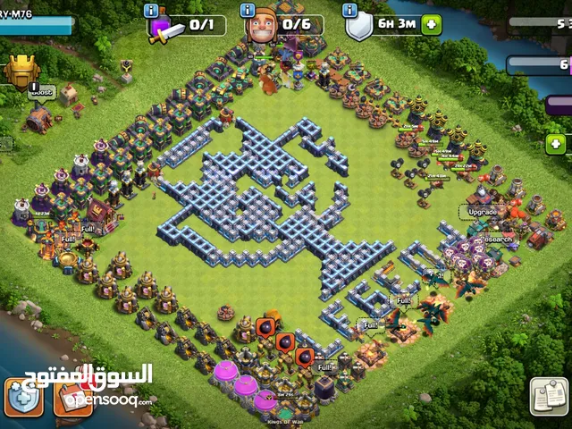 Clash of Clans Accounts and Characters for Sale in Al Riyadh