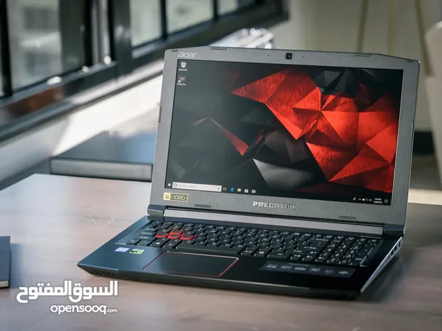 Acer Predator Helios 300 Gaming Laptop - البيع مستعجل بداعي السفر