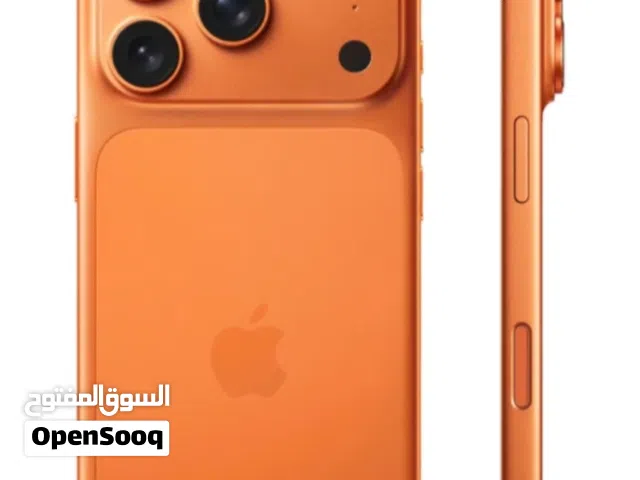 آيفون 17 برو 256 جiPhone 17 Pro 256GB Cosmic Orange 5 SIM Only with FaceTime -  Middle East