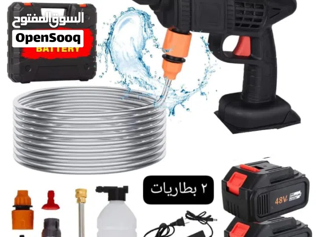 بريشر غسيل سيارات متعدد لستخدامات بطاريه وحده