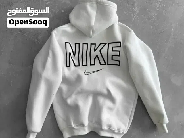 متوفر هوديهين فقط نايك واحد اسود والتاني ابيض