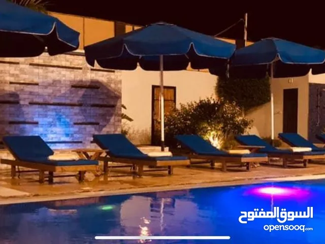 شاليه مفروش فرش فاخر للايجار في منطقه البحر الميت البحيره