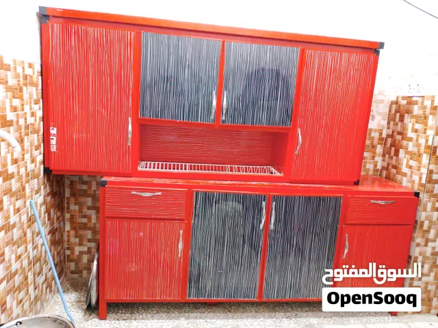 كاونتر نضيف كلش ابو السلة مع سنك مرمرة جديدة ما امدشنة