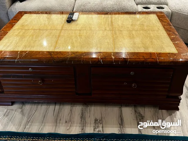 Modern Teak Wood Centre Table with Hidden Storage – Sleek Handcrafted Design for Stylish Homes