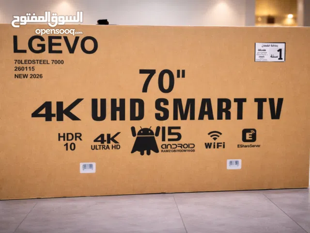 الاسم: شاشة LGEVO 4K UHD Smart TV   الوصف: شاشة LGEVO 4K UHD Smart TV بحجم 70