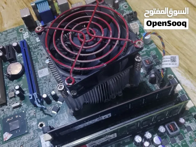 بورد dell ومعالج ورامات ومبرد
