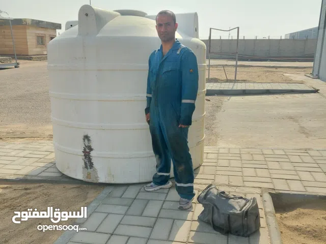 لحيم خزانات بلاستك ،صيانة ماطور ماء ،صيانة ماطور بوستر صاعد ونازل ،تأسيس انابيب ماء
