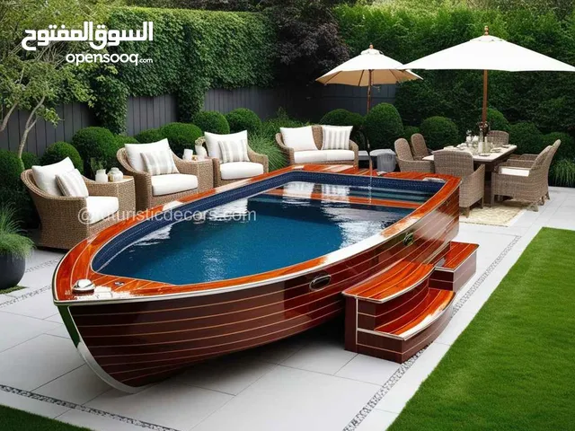 pool boat swimming