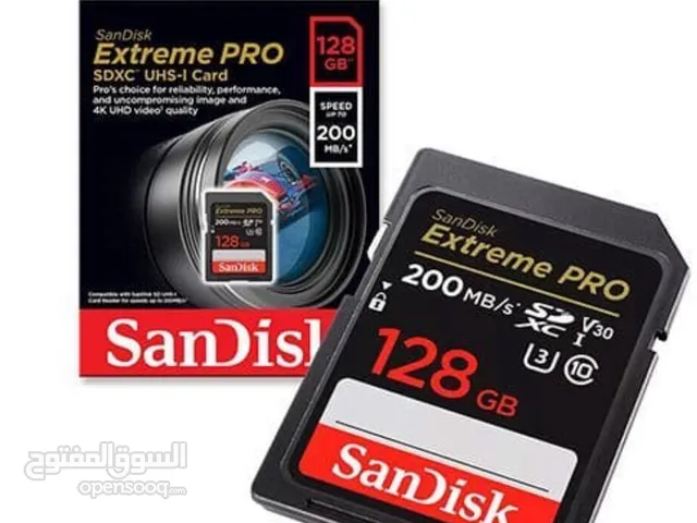 ذاكرة SanDisk 128GB – سرعة 200MB/s