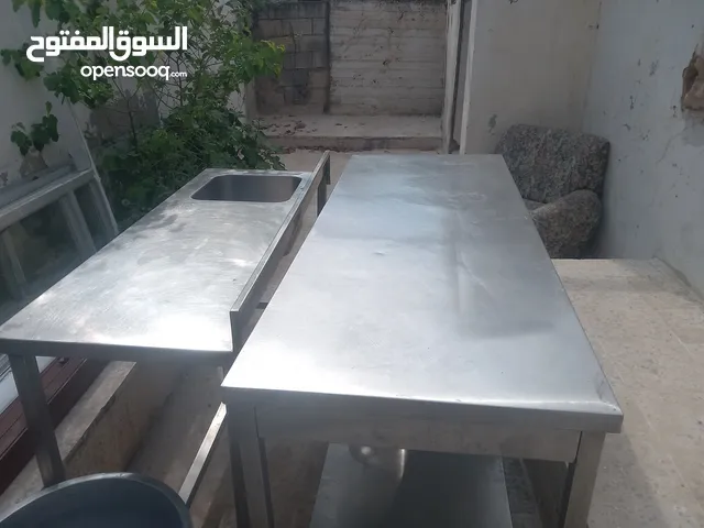 طاوله تحظير ومجلى للبيع