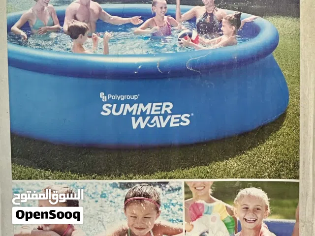 مسبح عائلي كبير ماركة سويدية