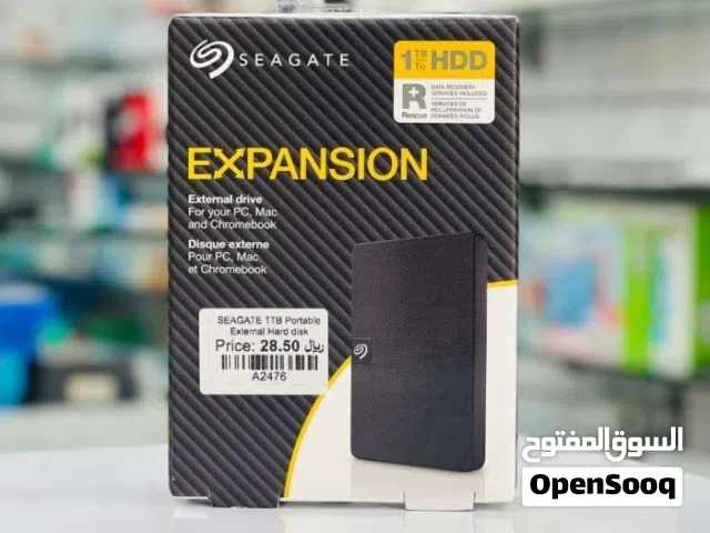 Brand New Seagate 1TB HDD in Oman  Instant Backup