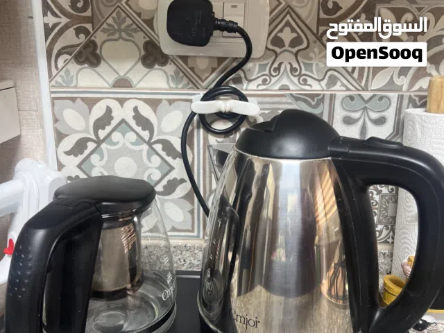 غلاية ميه مع ابريق شاي او قهوه