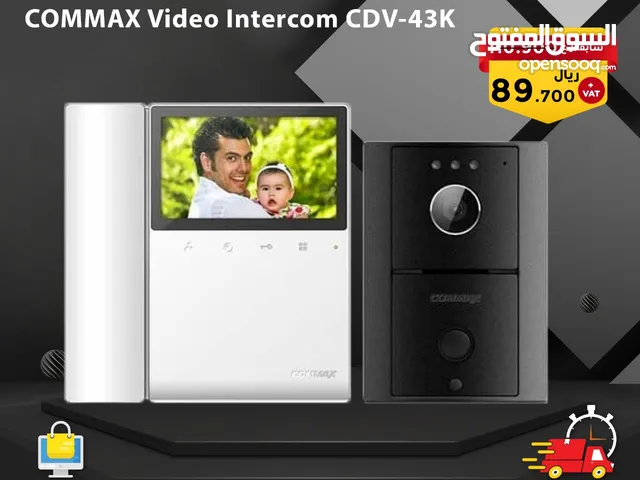 Commax Video Door Intercom Set of 4.3" Video Door Phone and Door Camera CDV-43K/ DRC-4CGN2