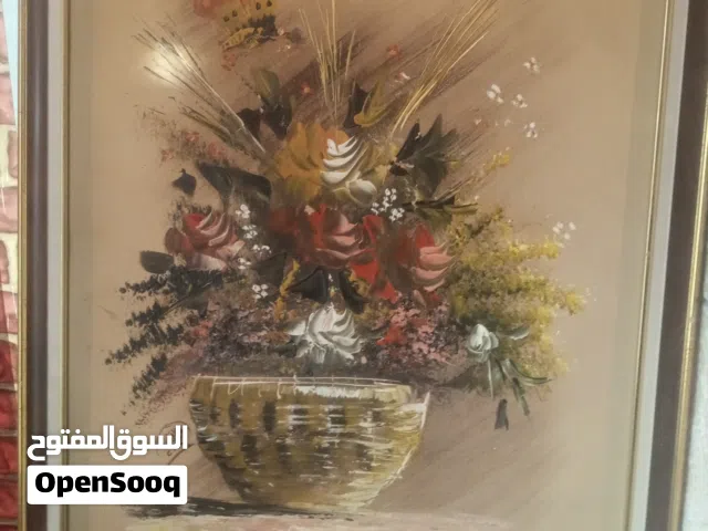 لوحه زيتي رسم يدوي