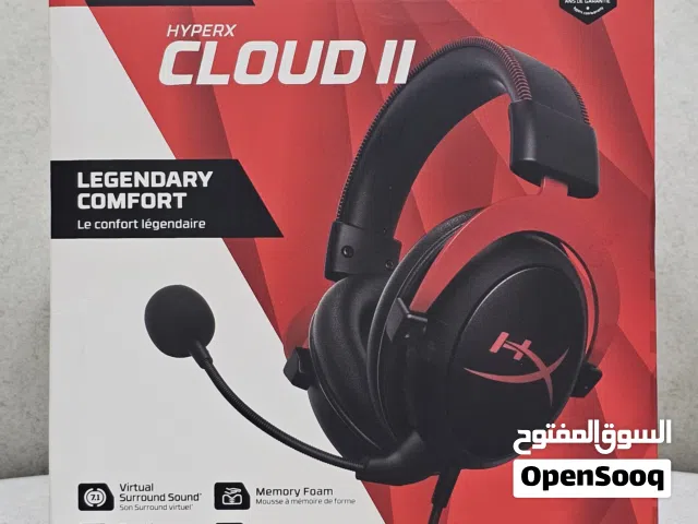 سماعة الألعاب هايبر اكس كلاود 2 HYPERX CLOUD II