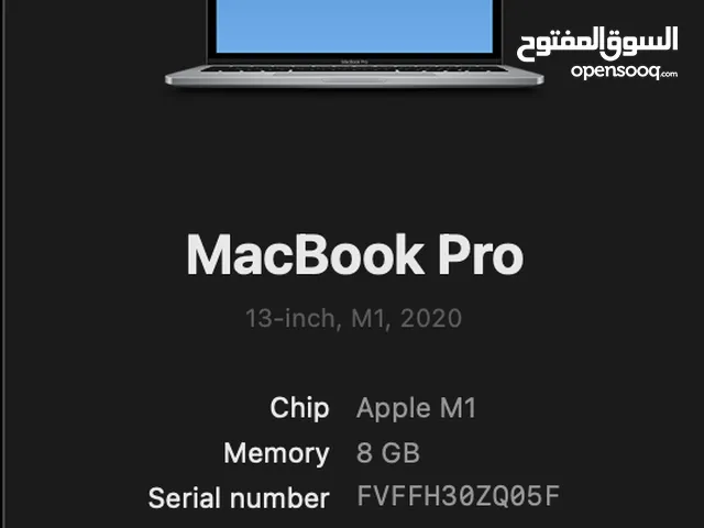 MacBook Pro M1 2020, 512GB Arbic Keyboard Mint condition