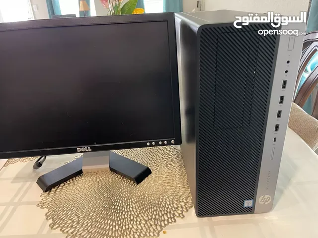 full set HP desktop PC, CPU- i5 -8th Generation-16 GB RAM- 500GB NVME ssd 22 inches Monitor.