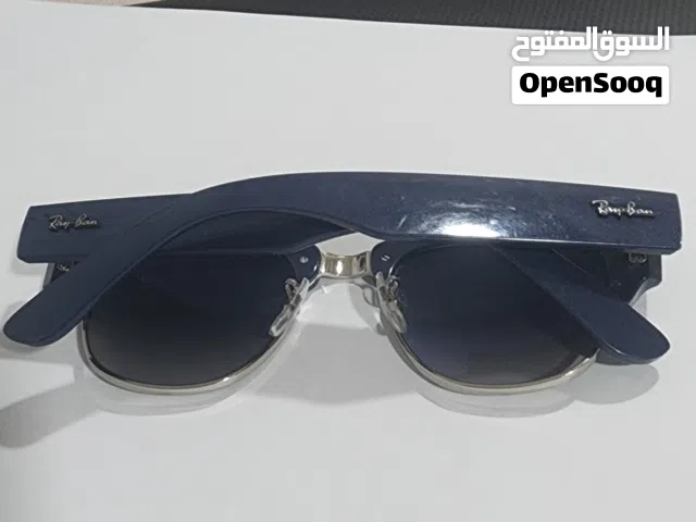 Polarized RayBan brand made in italy original blue sunglasses like new no scratches without box