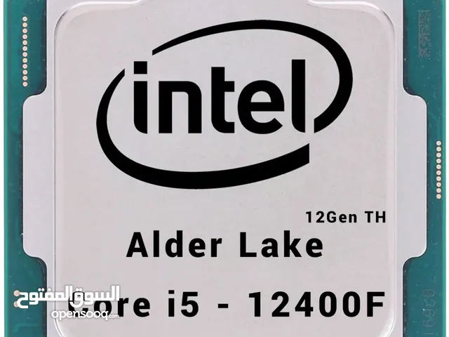 معالج جيمنج انتل كور اي 5 الجيل 12 - INTEL CORE i5 12400F 6 CORES - 12 THREADS GAMING CPU TRAY