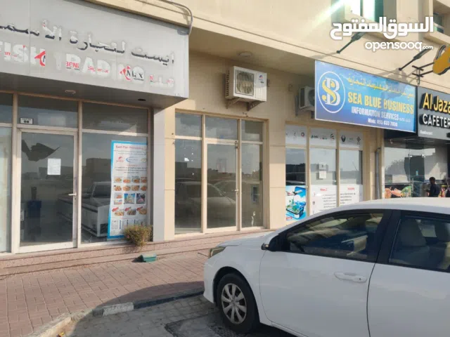 محل تجاري للايجار في عجمان منطقه الجرف مساحه 33 متر مربع موقع مميز