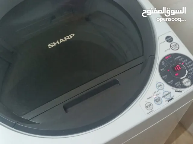 غسالة SHARP أوتوماتيك تحميل علوي – بحالة ممتازة